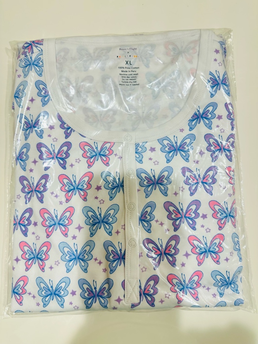 Roller Rabbit Flutter Polo pajamas Set